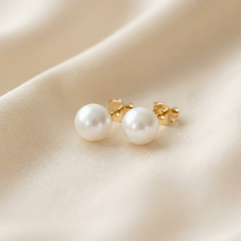 Seraphine Pearl Studs